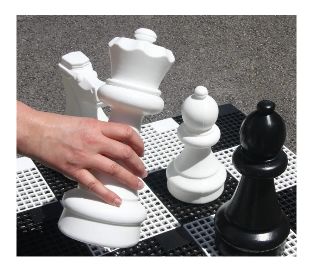 Tout Pour le Jeu 32 pions échecs géants jardin 30 cm de haut