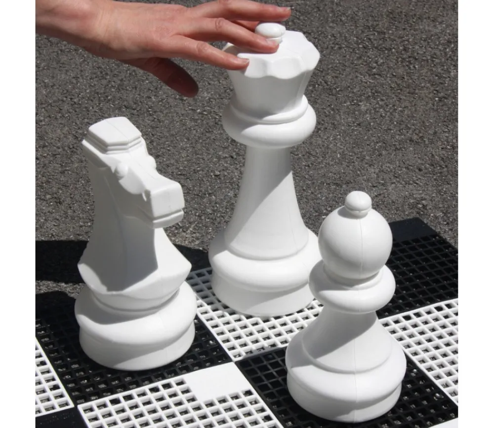 Tout Pour le Jeu 32 pions échecs géants jardin 30 cm de haut