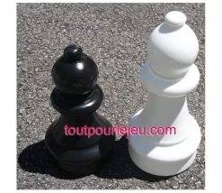 Tout Pour le Jeu 32 pions échecs géants jardin 30 cm de haut