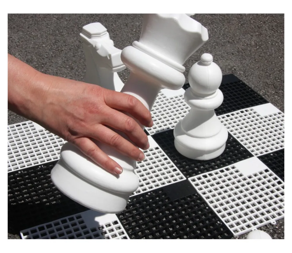 Tout Pour le Jeu 32 pions échecs géants jardin 30 cm de haut