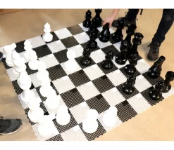 Tout Pour le Jeu 32 pions échecs géants jardin 30 cm de haut