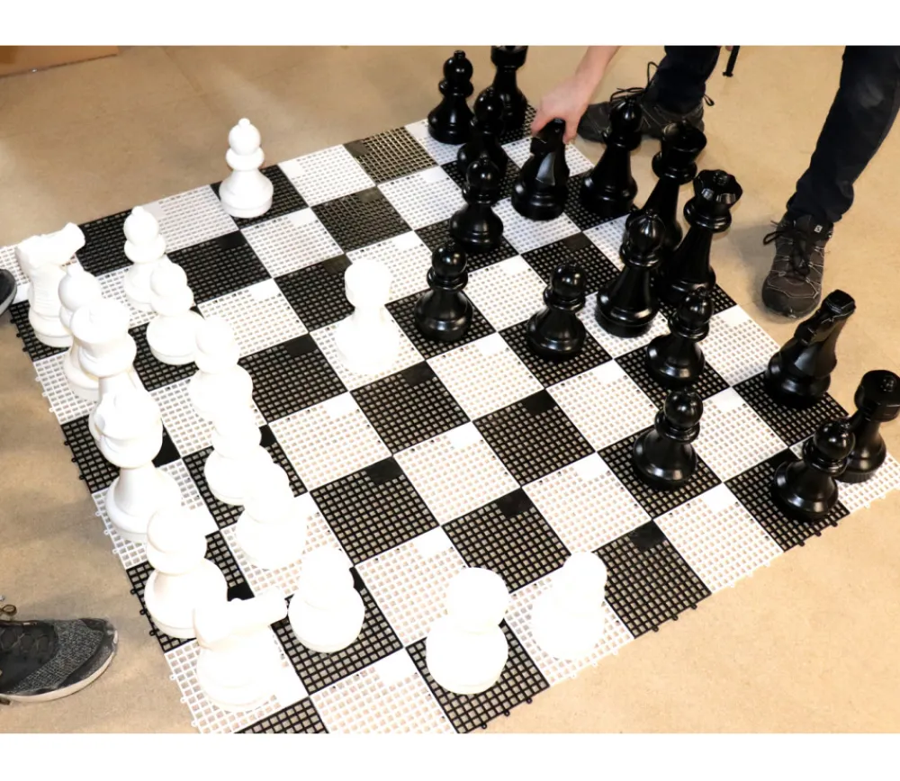 Tout Pour le Jeu 32 pions échecs géants jardin 30 cm de haut