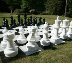 Tout Pour le Jeu 32 pions échecs ultra géants 63 cm animations XXL