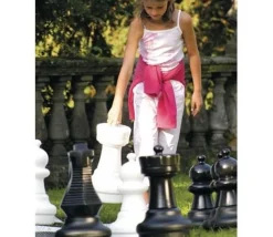 Tout Pour le Jeu 32 pions échecs ultra géants 63 cm animations XXL