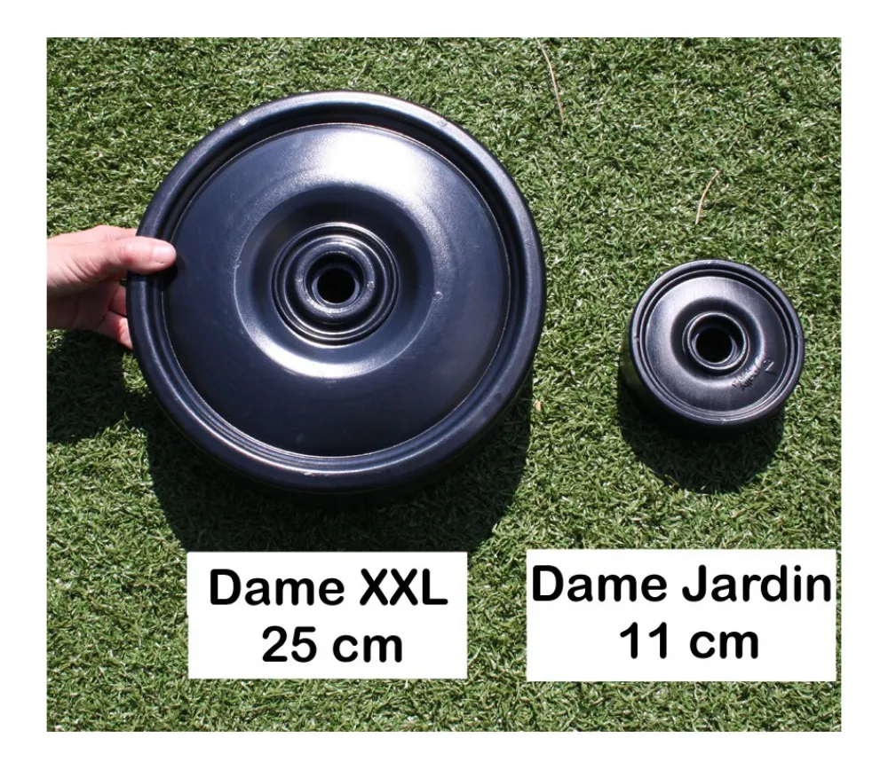 Tout Pour le Jeu 24 Pions dames XXL 25 cm de diamètre animations