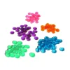 Tout Pour le Jeu 100 Pions de loto ronds 15 mm de diamètre - jetons de la même couleur