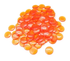 Tout Pour le Jeu 100 Pions de loto ronds 15 mm de diamètre - jetons de la même couleur