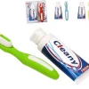 Tout Pour le Jeu 2 pions Gommes : 1 Brosse à dents + 1 tube de dentifrice