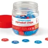 Tout Pour le Jeu 156 pions lettres alphabet - Ø 2 cm (aimantables) en minuscule