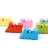 Tout Pour le Jeu 6 pions locomotives train en bois 1.8 x 1 cm