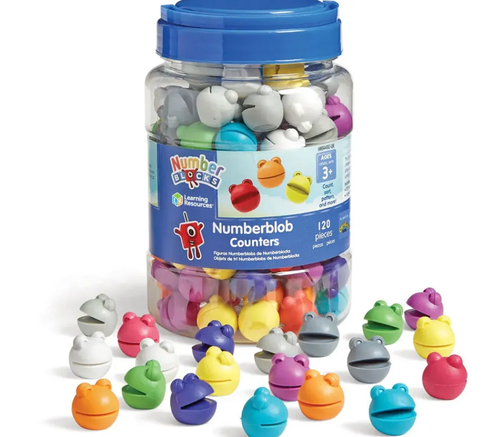 Tout Pour le Jeu 120 pions Numberblocks numberblob grenouilles 2 cm