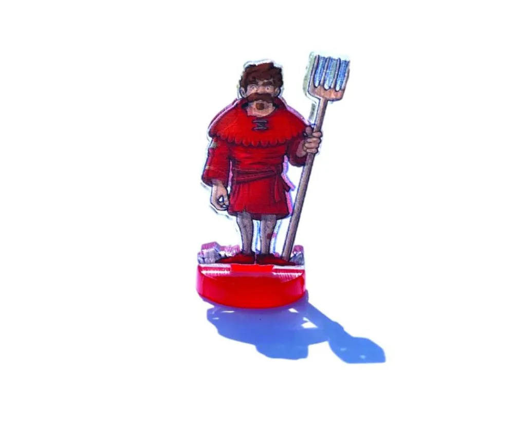 Tout Pour le Jeu 14 Pions personnages bricoleurs 30 x 17 mm