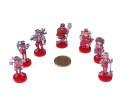 Tout Pour le Jeu 14 Pions personnages bricoleurs 30 x 17 mm