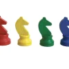 Tout Pour le Jeu 4 pions petits chevaux en bois pour jeu Dada