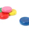 Tout Pour le Jeu 5 pions ronds épais en buis 3,2 cm- crokinoles colorés