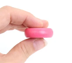 Tout Pour le Jeu 5 pions ronds épais en buis 3,2 cm- crokinoles colorés