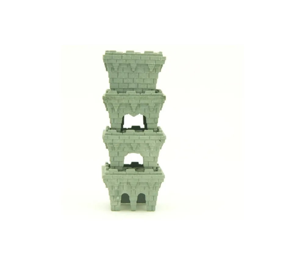 Tout Pour le Jeu 40 Pions tours de Château empilables pour jeux 28x28x20 mm