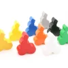 Tout Pour le Jeu 9 Pions vélo - Lot de 9 Cyclistes en bois 22x29x8 mm