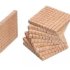 Tout Pour le Jeu 10 plaques 10 x 10 x 1 cm - Barres centaines Base 10 bois naturel