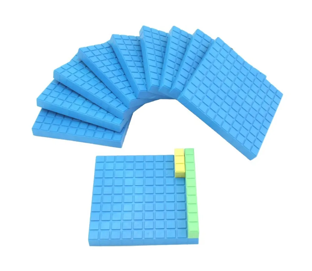 Tout Pour le Jeu 10 plaques centaines encastrables 10 x 10 x 1 cm
