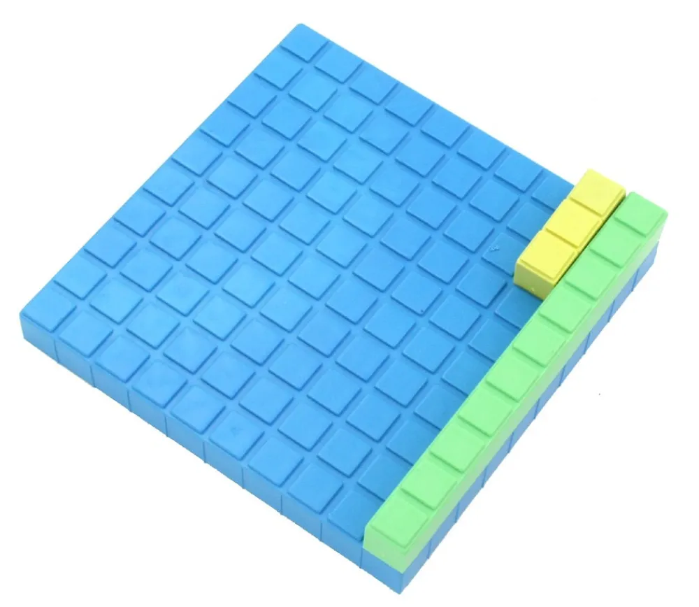 Tout Pour le Jeu 10 plaques centaines encastrables 10 x 10 x 1 cm