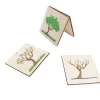 Tout Pour le Jeu 4 plaquettes bois 5 cm : les 4 saisons
