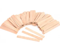 Tout Pour le Jeu 99 plaquettes en bois naturel 18 cm grands batonnets construction jeux