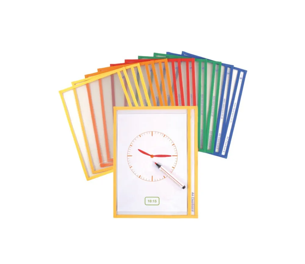 Tout Pour le Jeu 10 Plateaux transparents effaçables supports de fiches clearboard