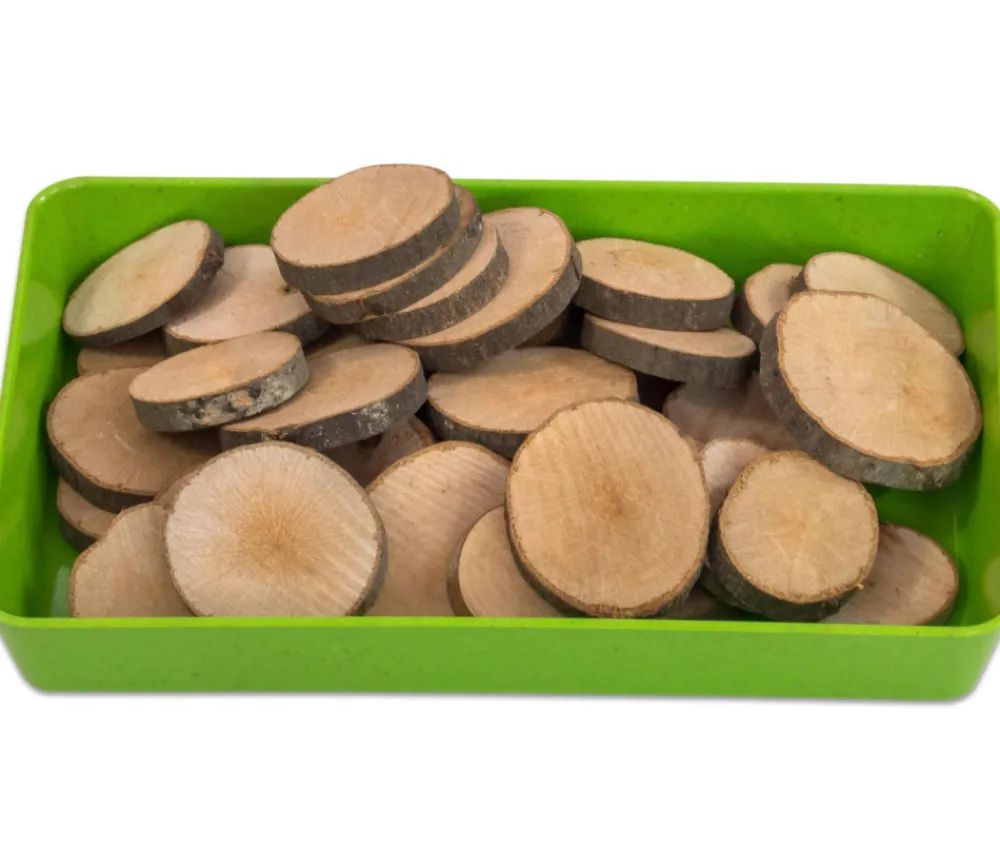 Tout Pour le Jeu 5 plateaux verts Bioplastique barquettes 12 x 18 x 2.5 cm PM