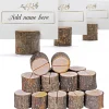 Tout Pour le Jeu 50 porte cartes rondins en bois - Ø 30 mm