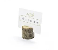 Tout Pour le Jeu 50 porte cartes rondins en bois - Ø 30 mm