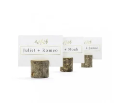 Tout Pour le Jeu 50 porte cartes rondins en bois - Ø 30 mm