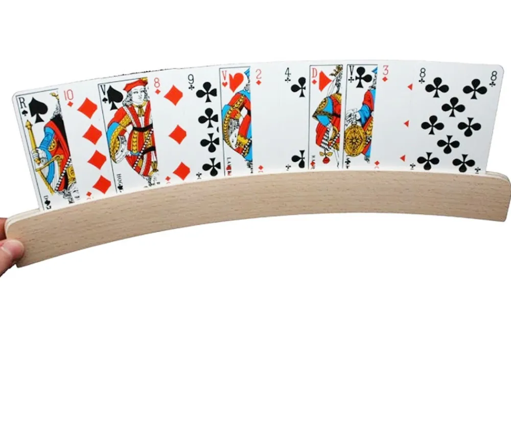 Tout Pour le Jeu 4 porte-cartes et 2 jeux de 54 cartes
