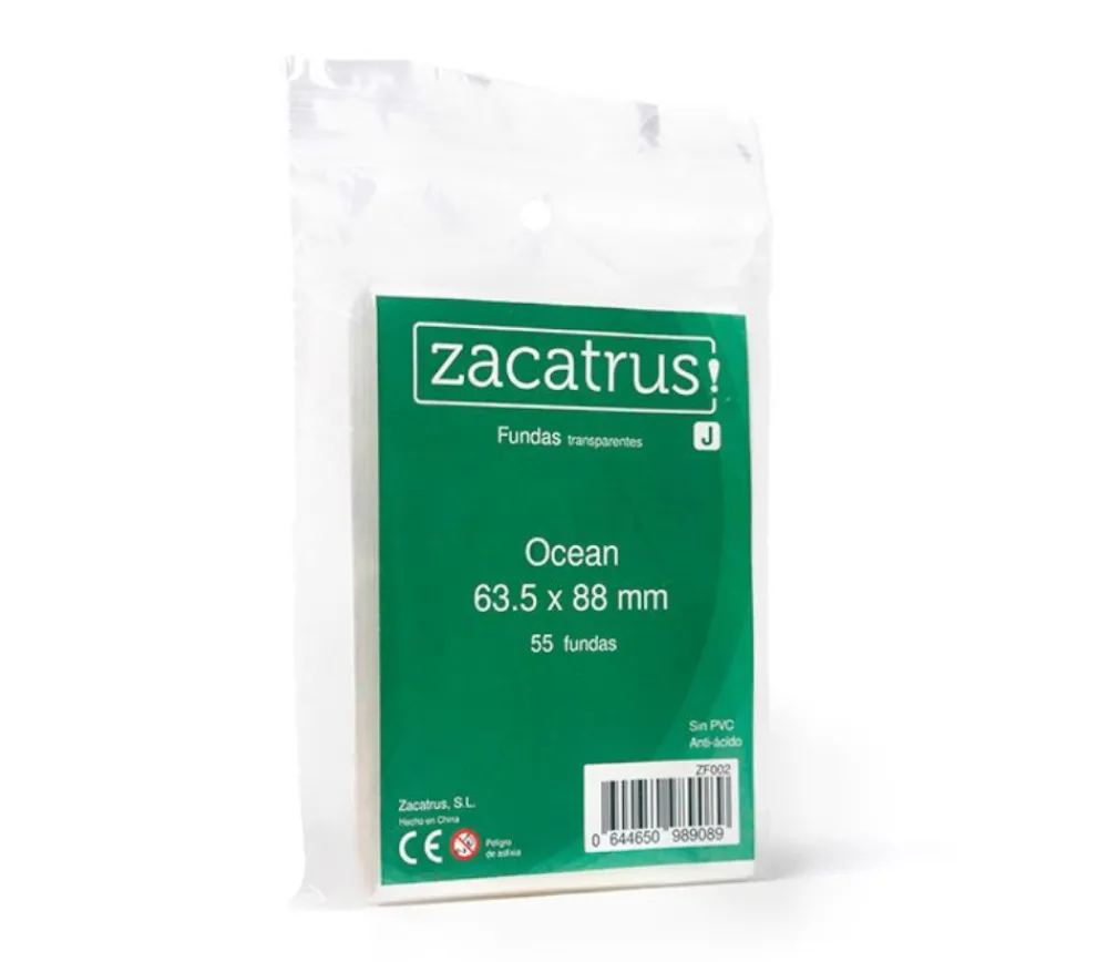 Tout Pour le Jeu 55 protèges cartes 63.5 x 88 mm pochette sleeves - Ocean qualité standard