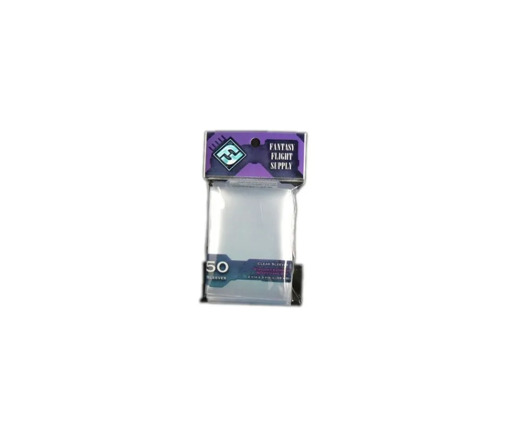 Tout Pour le Jeu 50 protèges cartes 59 x 92 mm pochette sleeves euro standard fantasy flight