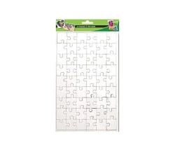 Tout Pour le Jeu 10 Puzzles carton blanc 54 pièces à personnaliser 24 x 16 cm