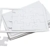 Tout Pour le Jeu 10 Puzzles carton blanc 12 pièces à personnaliser 22 x 14 cm