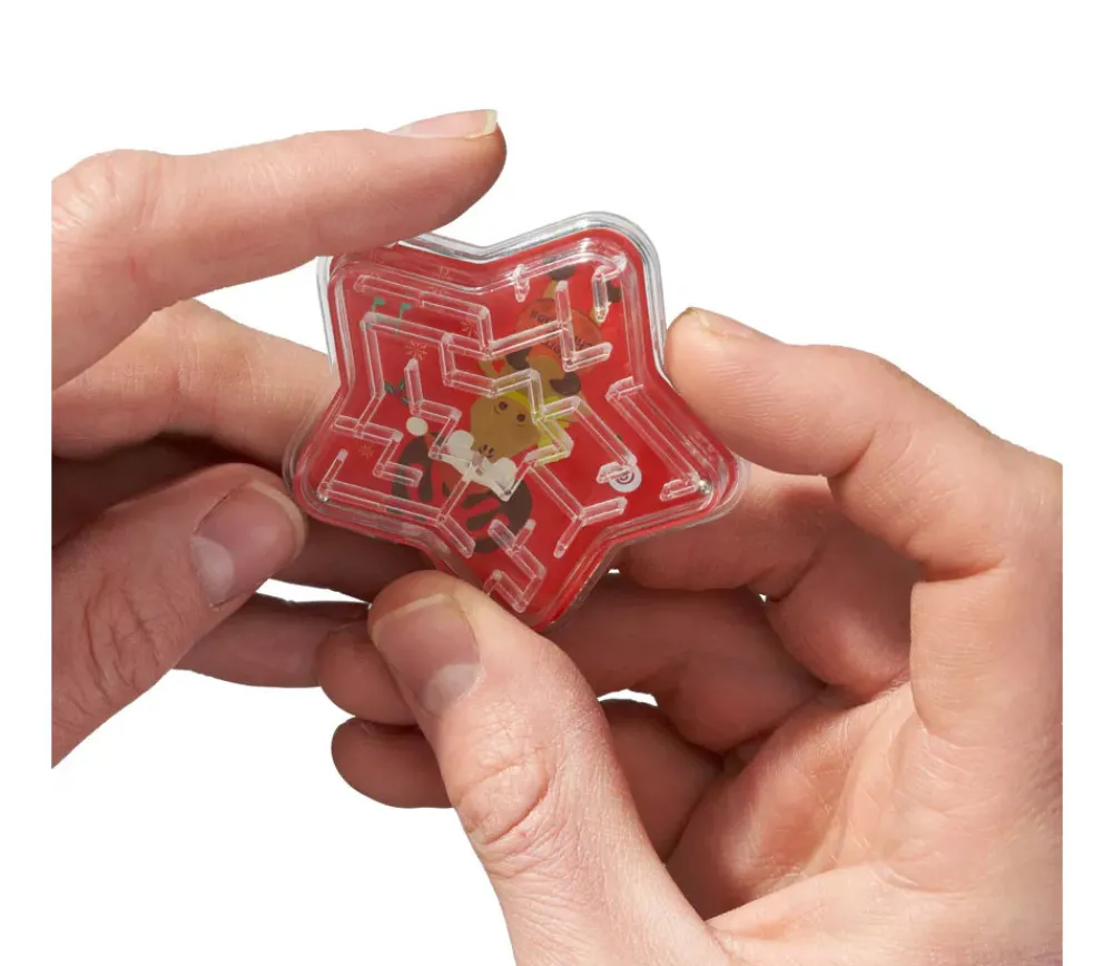 Tout Pour le Jeu 48 puzzles de labyrinthe décor Noël enfant