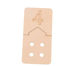Tout Pour le Jeu 10 Puzzles des chiffres - 2 pièces à assembler