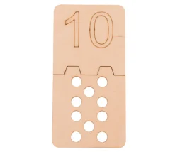 Tout Pour le Jeu 10 Puzzles des chiffres - 2 pièces à assembler