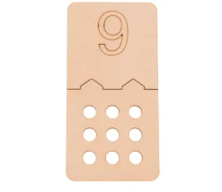 Tout Pour le Jeu 10 Puzzles des chiffres - 2 pièces à assembler