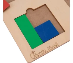Tout Pour le Jeu 3 Puzzles fractions et portions en bois