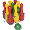 Enfant Tout Pour le Jeu 9 quilles 27 cm et 2 boules plastique bowling enfant