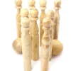Enfant Tout Pour le Jeu 9 quilles bois verni 14 cm + boule - Fabrication française