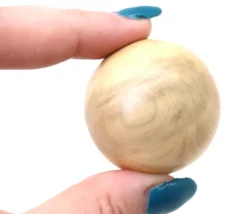 Enfant Tout Pour le Jeu 9 quilles bois verni 14 cm + boule - Fabrication française