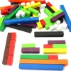 Tout Pour le Jeu 74 réglettes bois cuisenaire 1 à 10 cm - bâtonnets comptage math