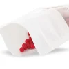 Tout Pour le Jeu 50 sachets kraft blanc zips 85 x 140 mm refermables avec fenêtre
