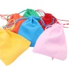 Tout Pour le Jeu 6 sacs colorés en coton 14 x 10 cm taille S