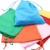 Tout Pour le Jeu 6 sacs colorés en coton 20 x 15 cm taille M