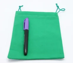 Tout Pour le Jeu 6 sacs colorés en coton 20 x 15 cm taille M